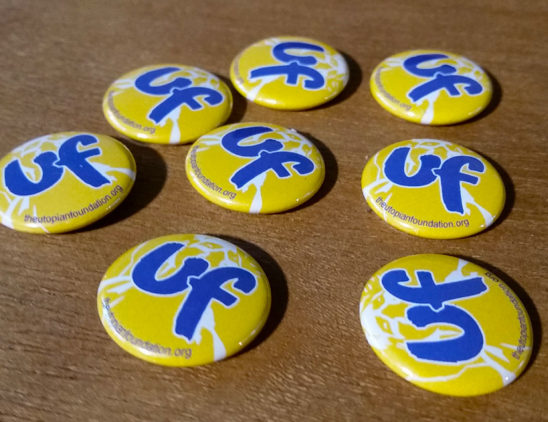 Utopian Foundation pins